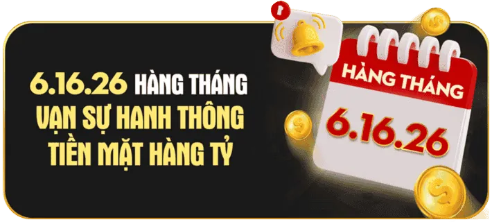 Biểu tượng hoàn trả tiền mặt hàng tuần, thể hiện chương trình hoàn trả của genvip nhà cái